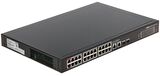 DAHUA PFS3228-24GT-360 24 PORT GIGABIT + 2X1GB RJ45/SFP UPLINK 360W POE RACKMOUNT SWITCH 