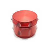 Kırmızı 55 mm. Tütün Baharat Herbal Öğütücüsü Parçalayıcı pz39kr