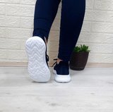 M.P 1501 Lacivert Fuspetli Rahat ve Hafif Kadın Spor Ayakkabı