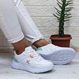 Kinetix Optımo Pu Beyaz Fuspetli Comfort Atom Kadın Spor Ayakkabı