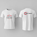 Kurumsal Logolu Ön ve Arka Baskılı Tişört – Firma Tanıtımına Özel Promosyon Ürünü