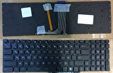 MSI GL62 GL62M GL62MVR GL62VR 6QC 6QD 6QE 7RD 7RDX ... vb Klavye Siyah Türkçe Işıklı