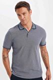 DeFacto Slim Fit Dar Kesim Kısa Kollu Pamuklu Polo Tişört D0033AXNSNV241
