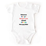 Komik Sözlü Anne Temalı Bebek Zıbını – “Babamın Google’a İhtiyacı Yok” Tasarım Body