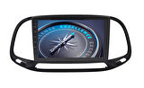 FOR-X FİAT DOBLO 2015-2022 ARASI--9'' MULTİMEDYA TEYP ÇERÇEVESİ-KABLO VE CANBUS DAHİLDİR-AYNI GÜN KARGO 