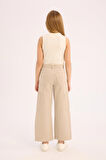 DeFacto Kız Çocuk Wide Leg Kargo Geniş Paça Jean Pantolon C0451A825SMBG122