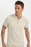 DeFacto Slim Fit Kısa Kollu Polo Tişört D0031AX24SMBG754