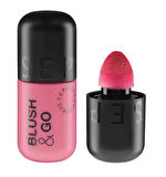 SEPHORA COLLECTION Blush & Go - Mat Bitişli Likit Allık 02