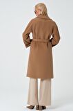 Dress Cabinet Kadın Kuşaklı Kolları Katlama Detay Kaban
