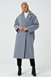 Dress Cabinet Kadın Kruvaze Yaka Kaşe Kaban