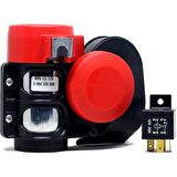 Bosch F1 Ferrari Korna 12V 115 Desibel Röle Ve Montaj Setli