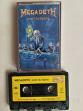 Megadeth ‎– Rust In Peace - 1990 Türkiye Basım 2. El Kaset Albüm ( Kağıt Baskı)