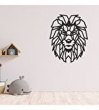 Balp Lazer Kesim MDF Tablo ASLAN Figürlü Dekoratif Otantik Tablo 34cm 41cm