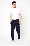 Erkek Jogger Fit Eşofman Altı Lacivert