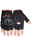 SCOYCO MC29D PARMAKSIZ MOTOSİKLET ELDİVENİ SİYAH