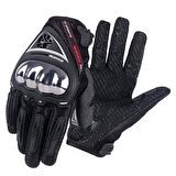 SCOYCO MC44 KORUMALI MOTOSİKLET ELDİVENİ SİYAH