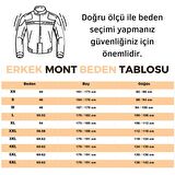 VEXO DERİ SİYAH MOTOSİKLET MONT