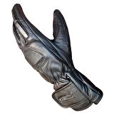 PROSEV DERİ KIŞLIK MOTOSİKLET ELDİVENİ SİYAH