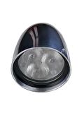 MST KROM METAL MOTOSİKLET SİS FARI