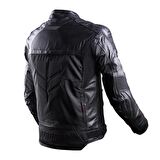 PROSEV FALCON 4 MEVSİM SİYAH DERİ MOTOSİKLET MONT