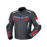 NUKROWEAR STEALTH PRO KIRMIZI 4 MEVSİM ERKEK MOTOSİKLET CEKETİ