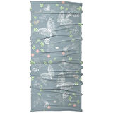 Çizgi Kelebek 4 Mevsim Motosiklet ve Outdoor Bandana - Balaklava DN419