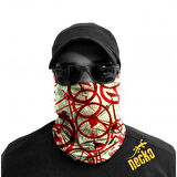 Bisiklet Desen Maske 4 Mevsim Motosiklet ve Outdoor Bandana - Balaklava DN0361