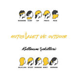 K.Atatürk İmza Maske 4 Mevsim Motosiklet ve Outdoor Bandana - Balaklava DN0227