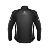 SCOYCO JK153 SİYAH GRİ KORUMALI MOTOSİKLET MONT