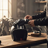 SCOYCO MC192WP SİYAH BEYAZ KIŞLIK MOTOSİKLET ELDİVENİ