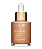 Clarins Skin Illusion SPF 15 - Nemlendirici Doğal Fondöten 112,3 Sandalwood 30 ml