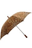 Snotline Baston Şemsiye Leopar Desenli 14-L