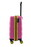 Kabin Boy Valiz 4x2 Teker Pembe 1164