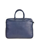 Grande Erkek Hakiki Deri Evrak Çantası Lacivert  6883
