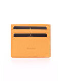 Grande Hakiki Deri Erkek Kartlık Cüzdan Sarı 762
