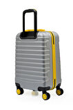Kabin Boy Valiz 4x2 Teker Gri 1168