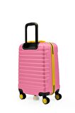 Kabin Boy Valiz 4x2 Teker Pembe 1168