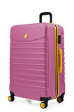 2'li Valiz Seti Büyük Boy - Orta Boy Pembe 1168
