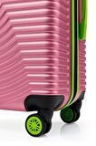 Kabin Boy Valiz 4x2 Teker Rose 1169