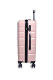 2'li Valiz Seti Polikarbon Orta Boy - Kabin Boy Valiz Pudra 1807