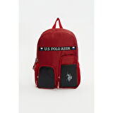 U.S. Polo Assn. Sırt Çantası Bordo 23176