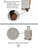 Orta Boy Valiz 4x2 Teker Vizon-Taba 1167