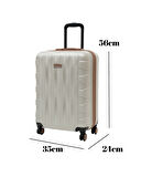 Kabin Boy Valiz 4x2 Teker Vizon-Taba 1167