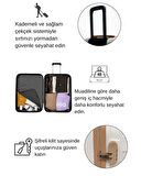 2'li Valiz Seti Orta Boy - Kabin Boy Vizon-Taba 1167