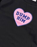 Dump Him Kadın Crop Tişört