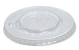 BARDAK KAPAĞI DÜZ PİPET DELİKLİ ŞEFFAF 8 OZ - 18 OZ ARASI 50 ADET