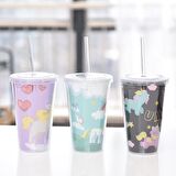 BARDAK KAPAĞI DÜZ PİPET DELİKLİ ŞEFFAF 8 OZ - 18 OZ ARASI 50 ADET