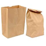 PAKET SERVİS TORBASI 22X12X31 CM KRAFT RENK 50 ADET
