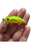 3 Adet 5 Gr.5cm sahte Yem Lures Turna Levrek Alabalık Rapala LüferAilesi JigYemYem