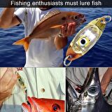 Led Flaşör Modlu Jig Yem 10gr. Lures Sahte Yapay Yem Rapala LevrekLüferÇinekopPalamutZarganaYem